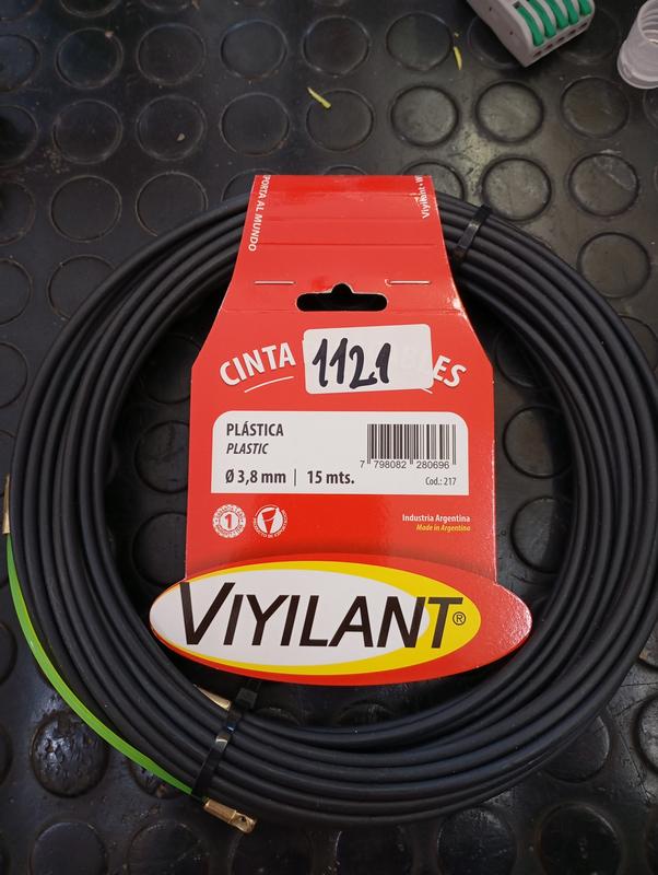 CINTA PASACABLE X 15MTS PVC