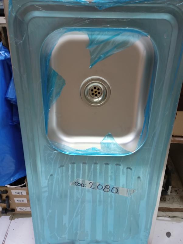 BACHA ACERO INOX. 1MTS