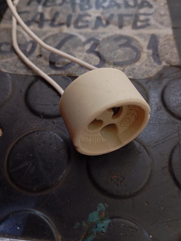 ZOCALO P DICROICA GU10 CON CABLES SPOT