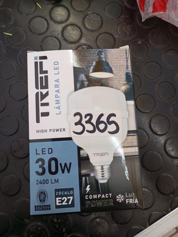 LAMPARA LED HI POWER 30W CANDELA