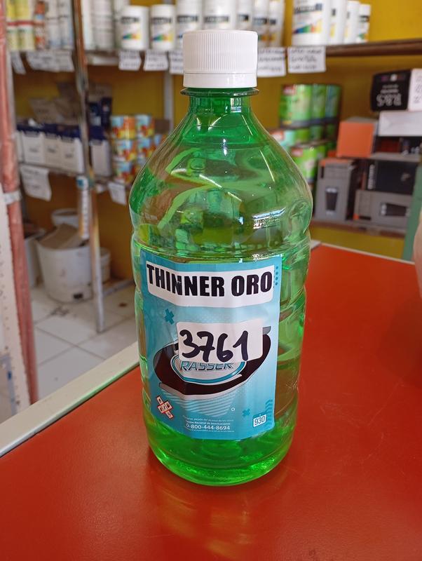 THINER o AGUARRAS ENVASADO
