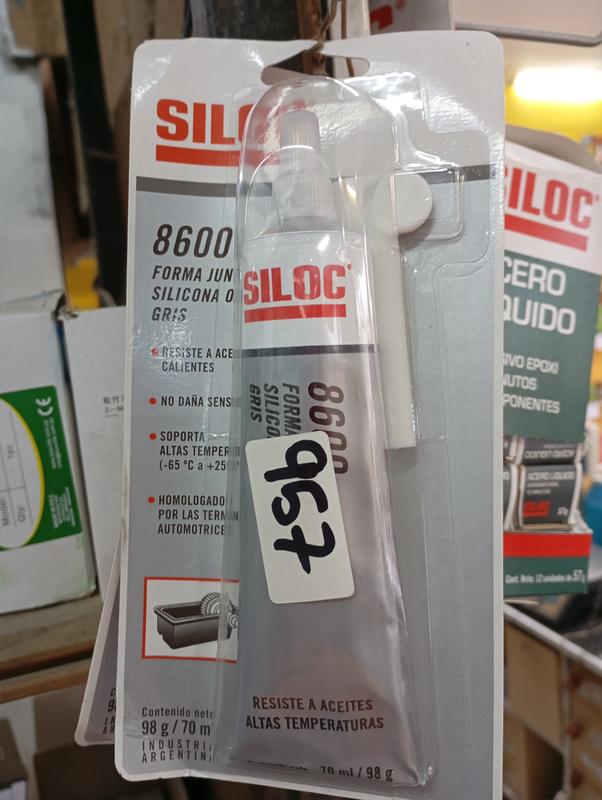 SILOC 8600 FORMA JUNTAS GRIS 98G