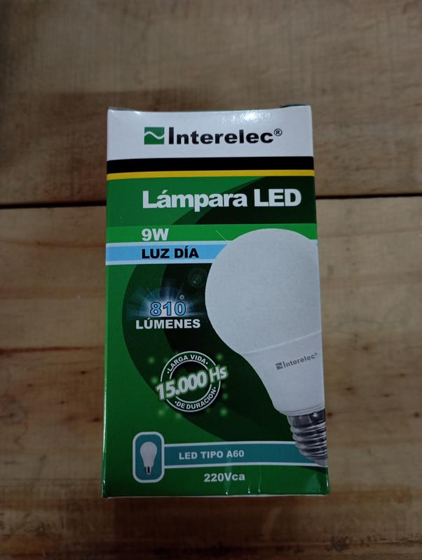 FOCO LED 9W KIAR/CANDELA/INTERELEC