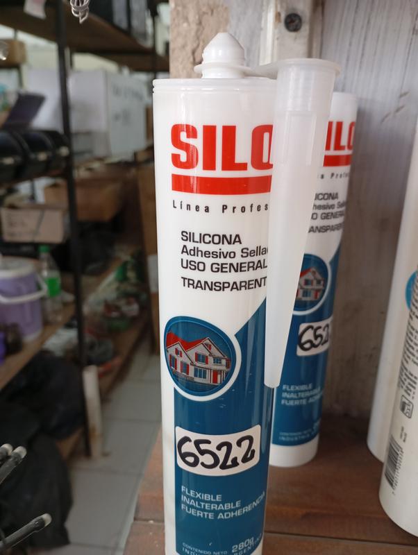 SILOC SP TRANSPARENTE 280cc CARTUCHO
