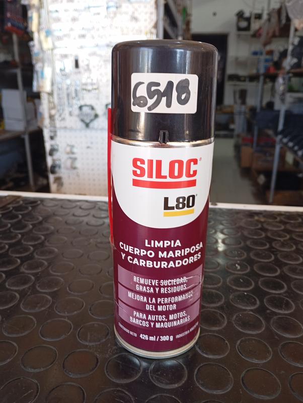 L80 LIMPIADOR PARA CARBURADOR Y CUERPO MARIPOSA