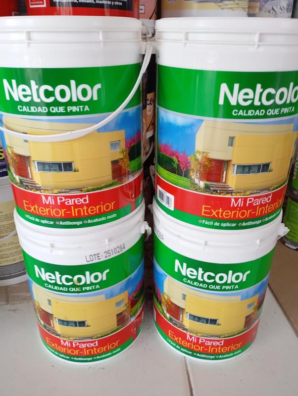LATEX EXTERIOR/INT NETCOLOR 4LTS