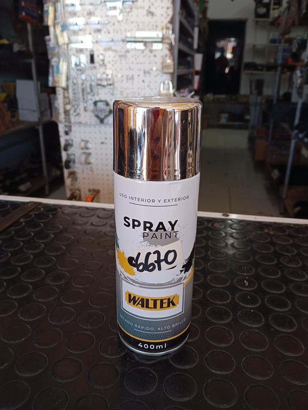 AEROSOL WALTEK 400ML MELIZADO CROMO CR318