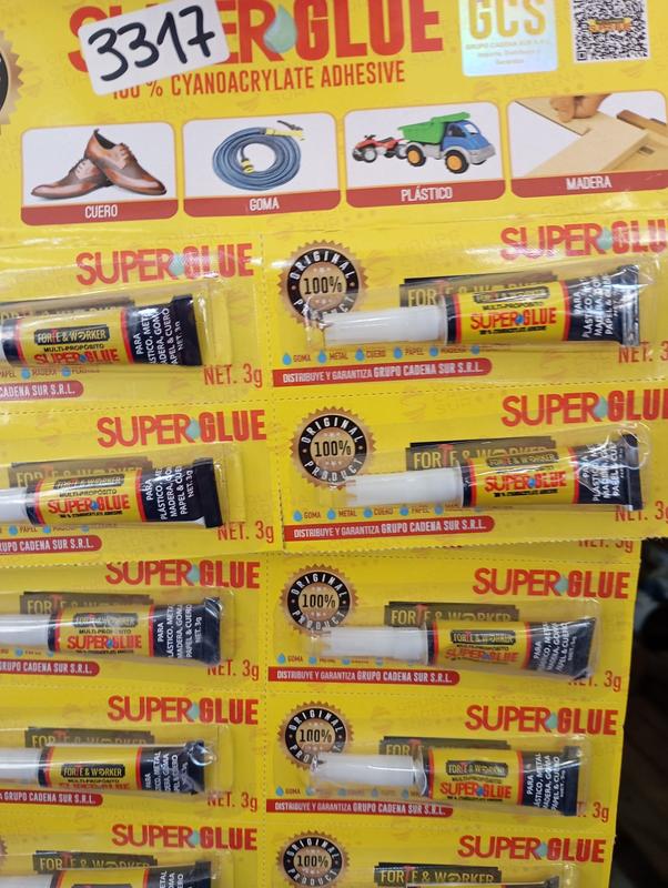 ADHESIVO INSTANTANEO SUPER GLUE