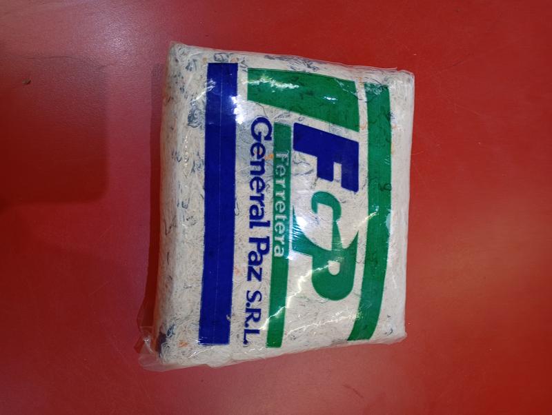 ESTOPA BLANCA FGP 300GR P/LIMPIEZA