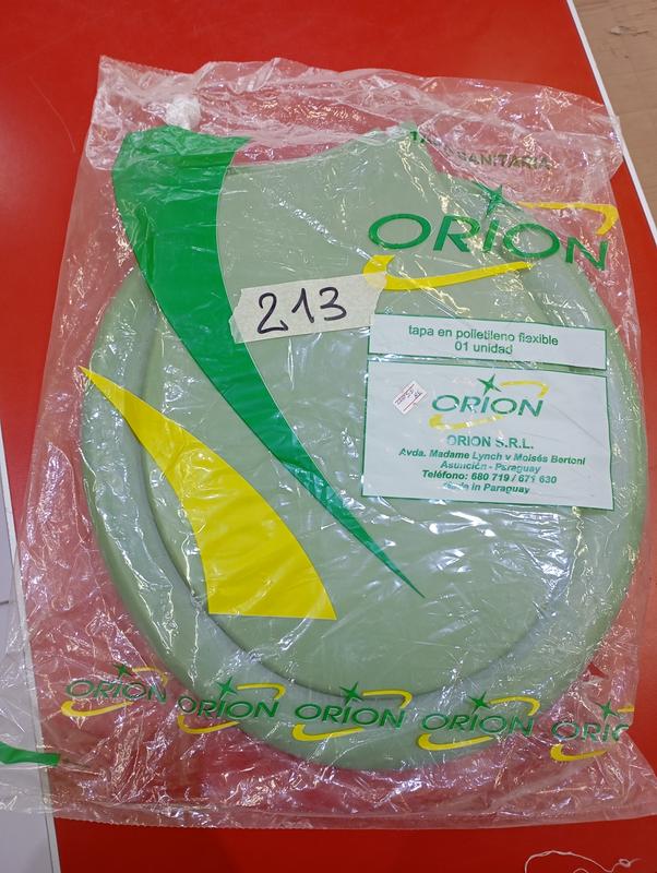 ASIENTO P/INODORO BLANCO ORION