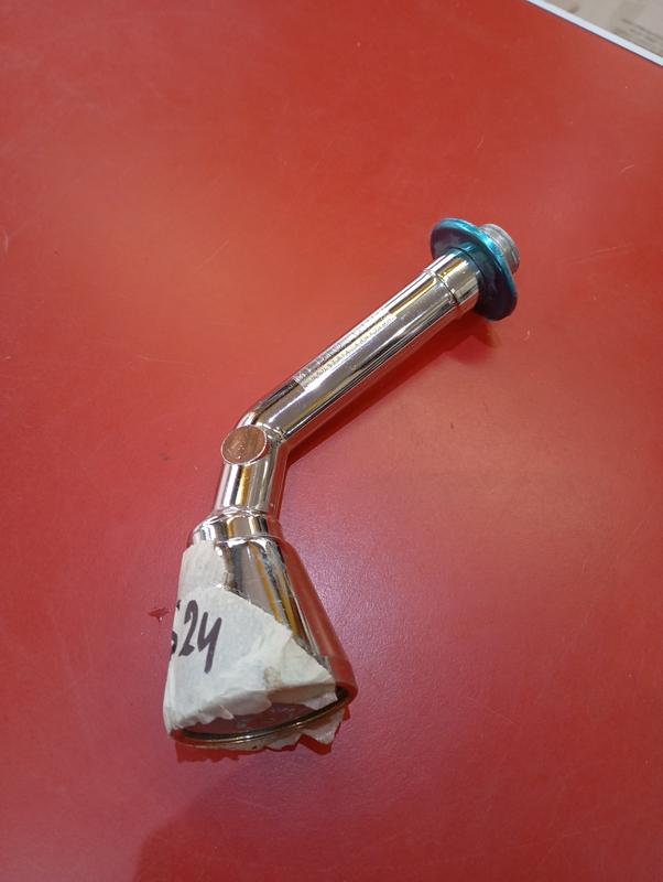 DUCHA COMUN BRAZO CROMADO