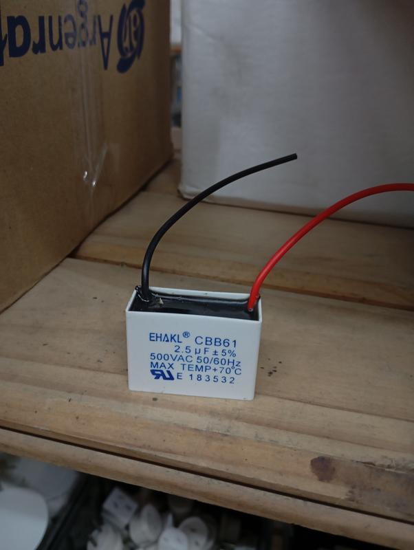 CAPACITOR P/VENTILADOR 2 5 MFD
