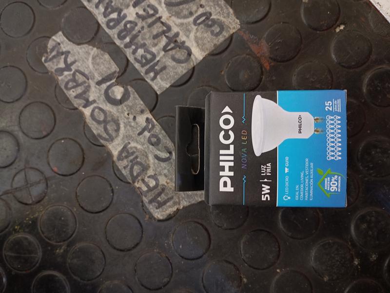 LAMPARA DICROICA LED 5W LUZ FRIA PHILCO