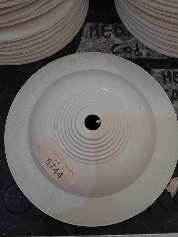 TAPA FLORON GRANDE BLANCO