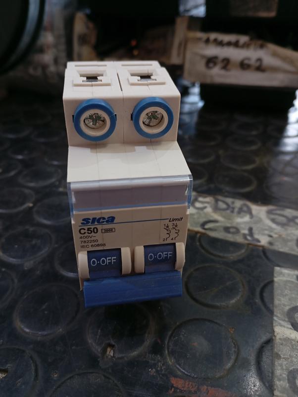 LLAVE TERMICA BIPOLAR 50AMP