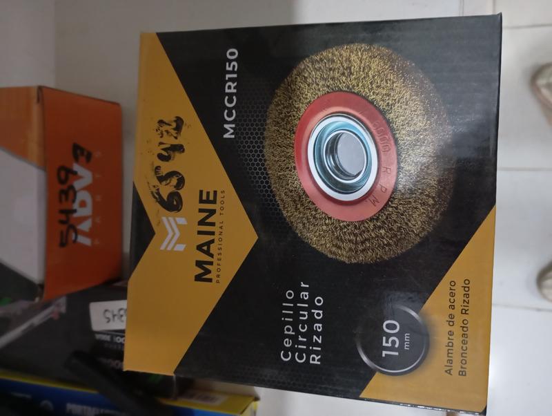CEPILLO CIRCULAR RIZADO 150MM