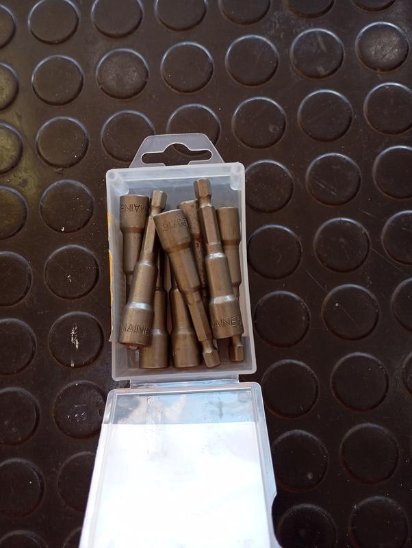 PUNTA VASO HEXAGONAL 5/16" ACERO CRV