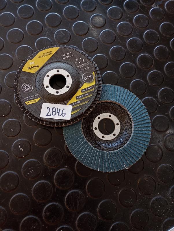 DISCO FLAP METAL MADERA 40 60 80 100 120