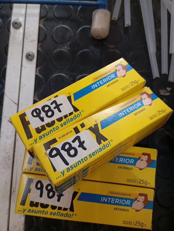 FASTIX TRANSPARENTE 25G