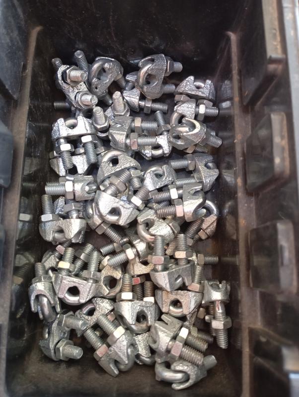 GRAMPA P/CABLE DE ACERO 3/16