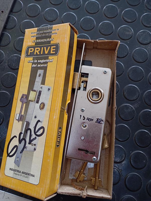 CERRADURA PRIVE 206 (ANGOSTA) P/ALUMINIO