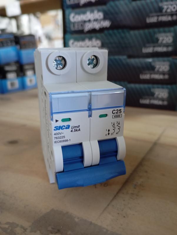 LLAVE TERMICA BIPOLAR 25AMP