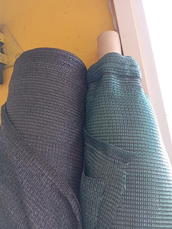 MEDIA SOMBRA 4 20MTS X 1MT NEGRO VERDE AL 80