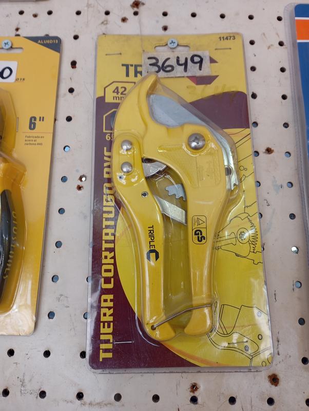 TIJERA CORTA CAÑO PVC 42