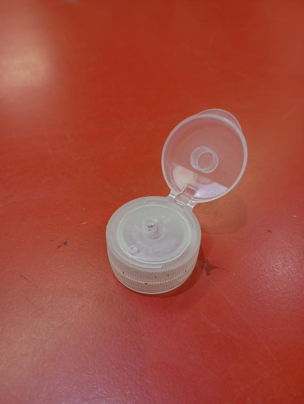 Tapa flip top 28mm c/cierre