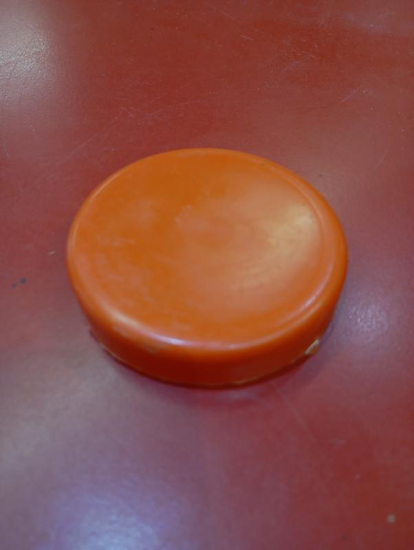 Tapa pote 65mm naranja