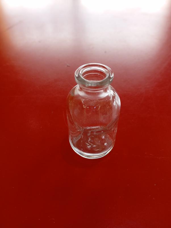 FRASCO VIDRIO 25CC C TAPA CORCHO