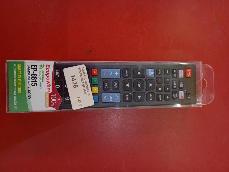 CONTROL UNIVERSAL ECOPOWER EP-8615