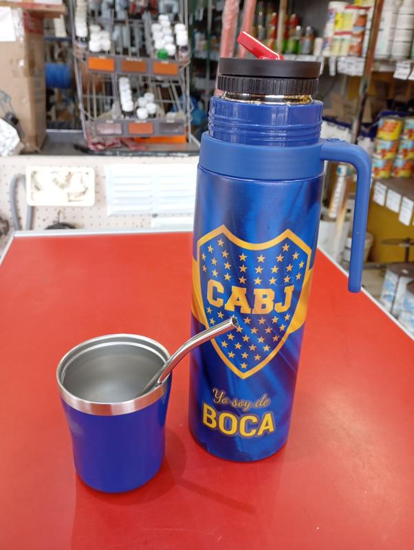 TERMO C/MATE Y BOMBILLA (BOCA)