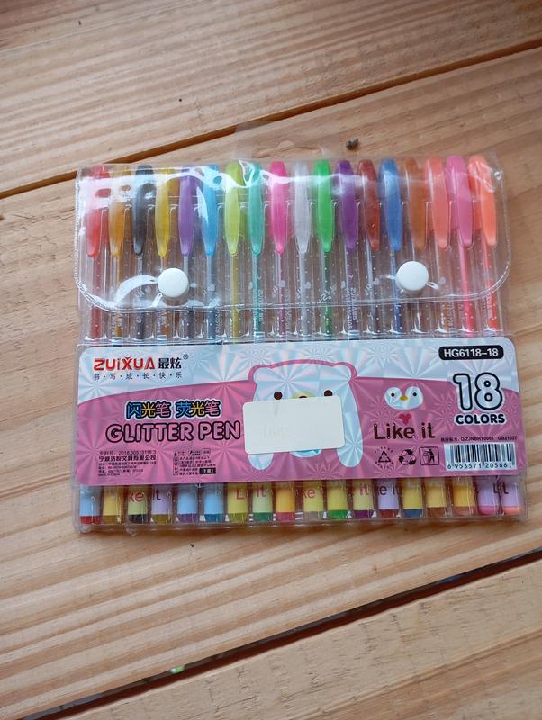 Tableta de marcadores de colores 18 pcs