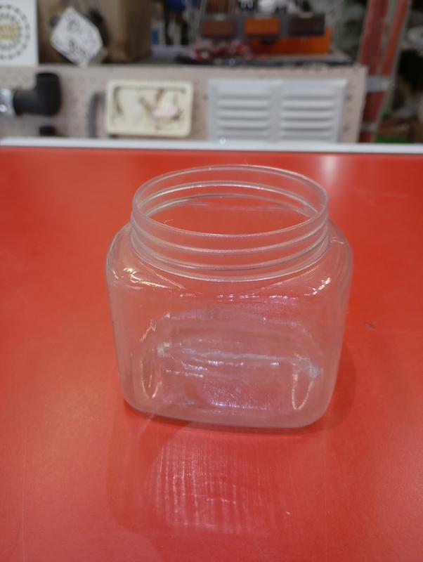 POTE PVC 265GR TRANSP C TAPA